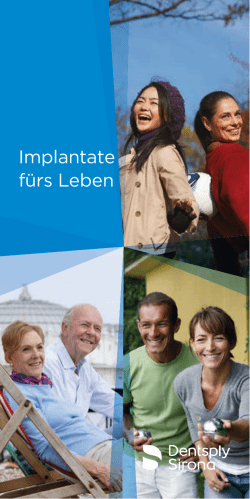 Implantate f&uuml;rs Leben