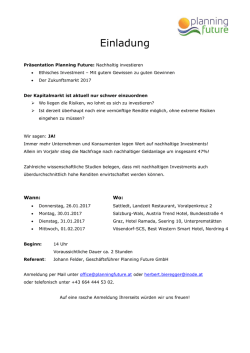 Einladung - FONDS professionell