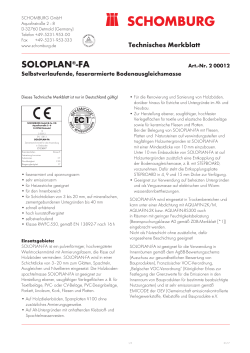 SOLOPLAN®-FA