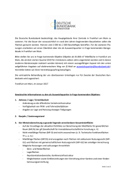 Informationen zum Ausweichquartier