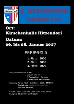 8. HITZENDORFER Cherry Cup