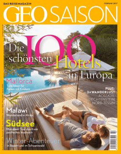 in Europa sch&ouml;nsten Die