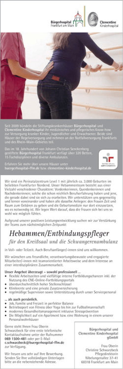 Hebammen/Entbindungspfleger