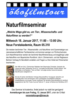 Naturfilmseminar