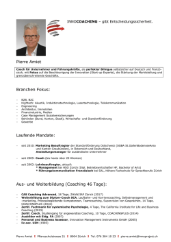Informationen zu Pierre Amiet