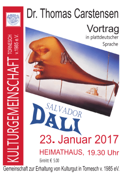 2017 DaliA4 - Kulturgemeinschaft Tornesch