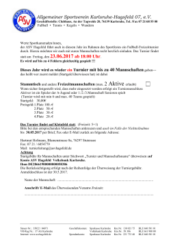 Allgemeiner Sportverein Karlsruhe-Hagsfeld 07, e