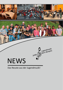 News 2017/1 - Jugendmusik Bern