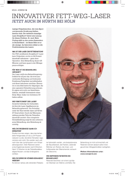 InnovatIver fett-Weg-LaSer