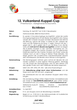 12. Vulkanland-Kuppel-Cup