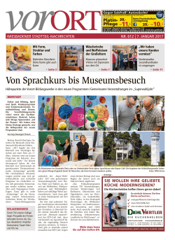 vorOrt vom 07.01.2017 - Rhein Main Wochenblatt