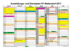 2017 Ausbildungsplan FF Wattendorf