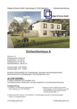 Einfamilienhaus A