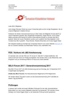 Newsletter 2017 Deutsch - des Schweizer Eislauflehrer Verband