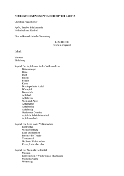 Inhalt - ALLEGRIA der Christina Niederkofler