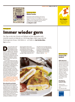 Immer wieder gern - Migros