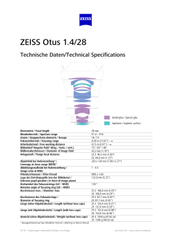 ZEISS Otus 1.4/28