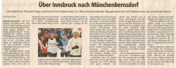 Über Innsbruck nach Münchenbernsdorf - TSV 1880 Gera