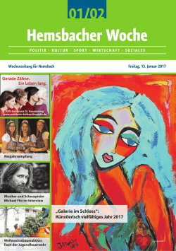 Hemsbacher Woche - lokalmatador.de