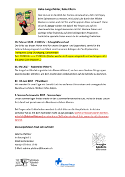 den Elternbrief für die Grossen herunterladen!