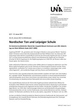 Meldung als pdf - Pressestelle der Universität Augsburg