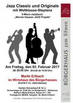 Jazz Classic und Originals