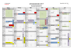 Jahreskalender - Kirche des Nazareners Gelnhausen