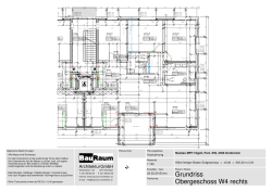 Grundriss Obergeschoss W4 rechts