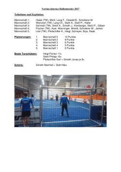 hallenturnier_2017 1 - TSV Sattelpeilnstein