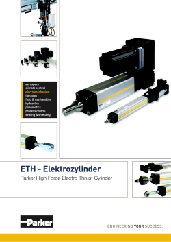 ETH-Zylinder Datenblatt