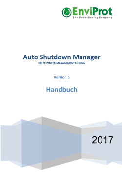 Handbuch - EnviProt