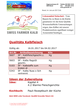 Swiss Farmer Kalb KW 3-4 - Grauwiler
