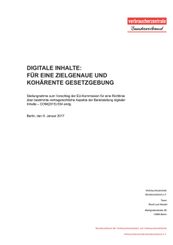 Digitale Inhalte: f&uuml;r eine zielgenaue und koh&auml;rente