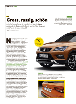 Gross, rassig, sch&ouml;n - Migros