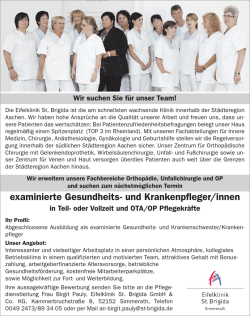 Eifelklinik St Brigida 133119 12.01.17.indd