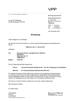 Einladung