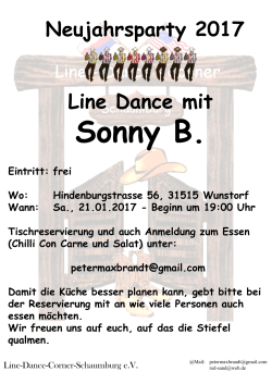 Neujahrsfest - Line-Dance Corner Schaumburg