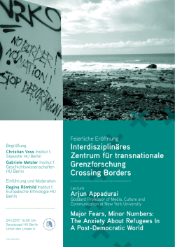 Interdisziplin&auml;res Zentrum f&uuml;r transnationale