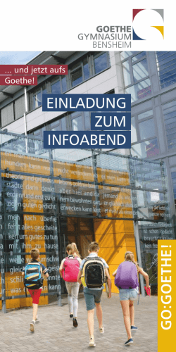 go goethe - Goethe