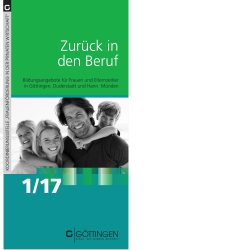 Göttingen - Koordinierungsstelle "Frauenförderung in der privaten
