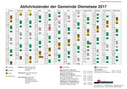 Abfuhrkalender 2017