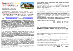 Hausinformationsschreiben