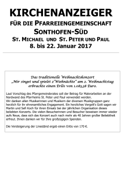 08.01. - 22.01.2017 - St. Michael Sonthofen