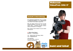 hier abrufbar - Offener Kanal Speyer