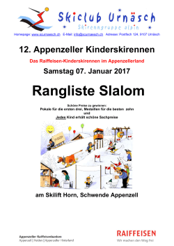 Rangliste Appenzeller Kinderskirennen 2017_SL