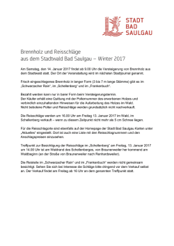 Informationen/Hinweise