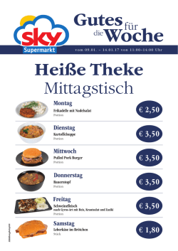 Jetzt aktuelle Angebote herunterladen!