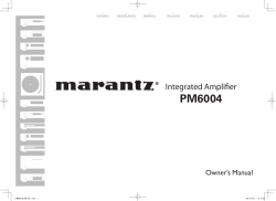 PM6004 - Marantz