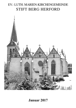 Januar 2017 - Marienkirche Herford