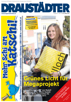 Gr&uuml;nes Licht f&uuml;r Megaprojekt - Die K&auml;rntner Regionalmedien